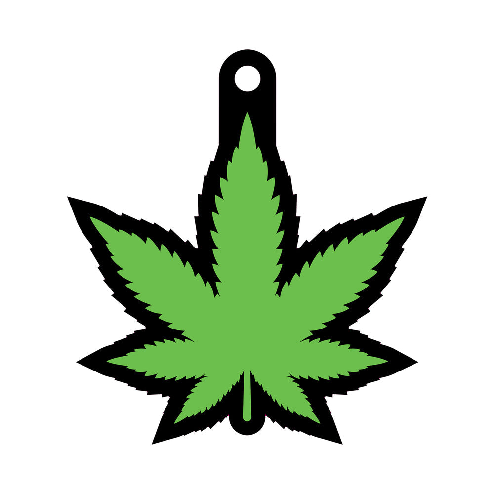 Wood Rocket Air Freshener Green Leaf - Headshop.com