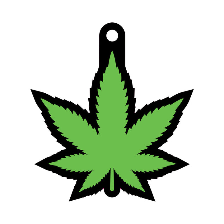 Wood Rocket Air Freshener Green Leaf - Headshop.com
