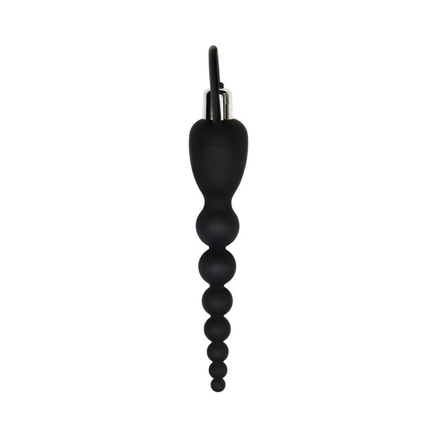 Adam & Eve Vibrating Silicone Anal Beads (Bag Packaging) - Headshop.com