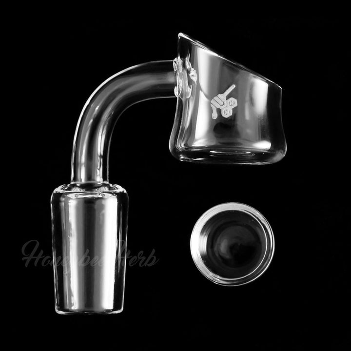 HONEY CUP QUARTZ BANGER - 90° DEGREE | YL - Headshop.com