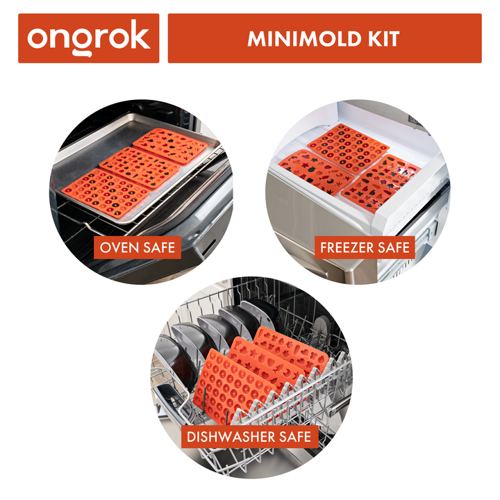 Ongrok Silicone Gummy Molds with Droppers - Headshop.com
