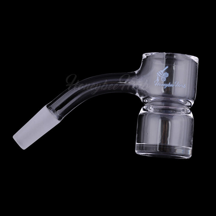 HONEY BEVEL SPLASH BUCKET QUARTZ BANGER - 45° DEGREE | BL - Headshop.com