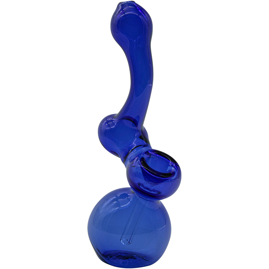 LA Pipes "Sherbub" Glass Sherlock Bubbler Pipe (Various Colors) - Headshop.com