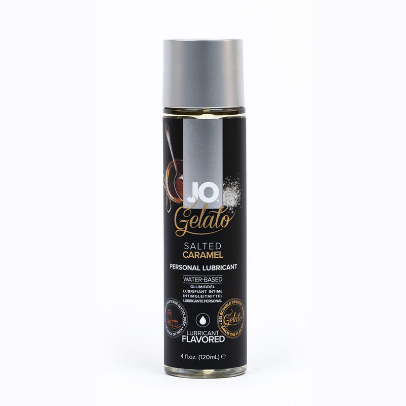JO Gelato Salted Caramel Flavored Water-Based Lubricant 4 oz. - Headshop.com