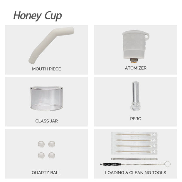 Waxmaid 6.9" HoneyCup E-Rig - Headshop.com