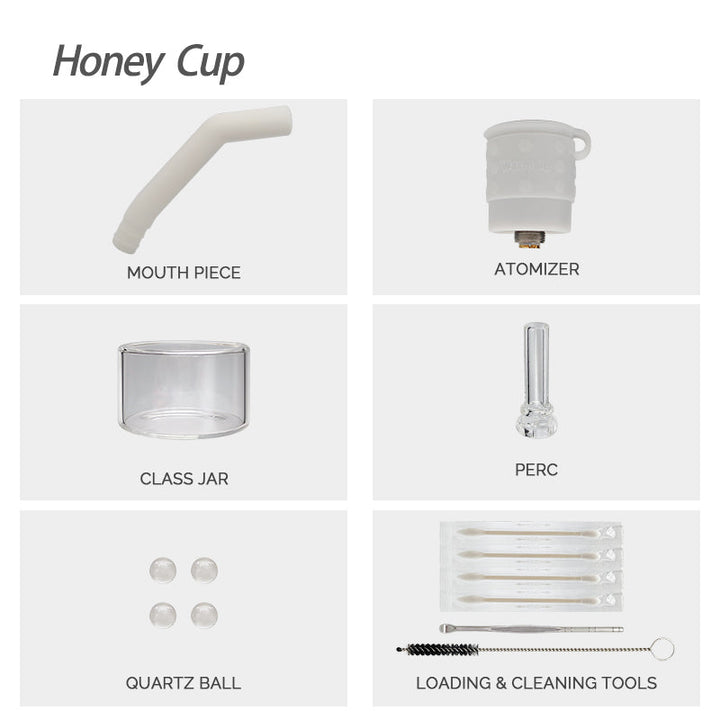 Waxmaid 6.9" HoneyCup E-Rig - Headshop.com