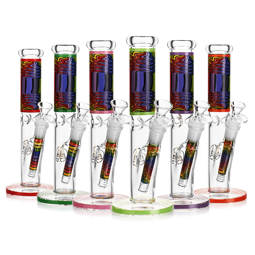 Ritual Smoke - Prism 10" Glass Straight Tube - Tangerine - Headshop.com