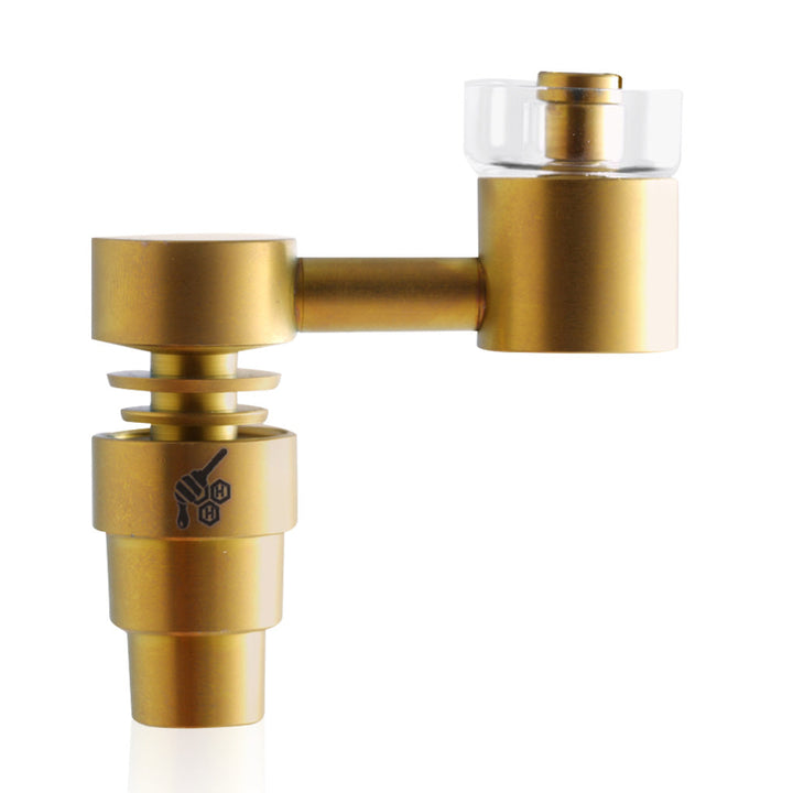 TITANIUM 4 IN 1 SIDECAR HYBRID BANGER DAB NAIL - Headshop.com