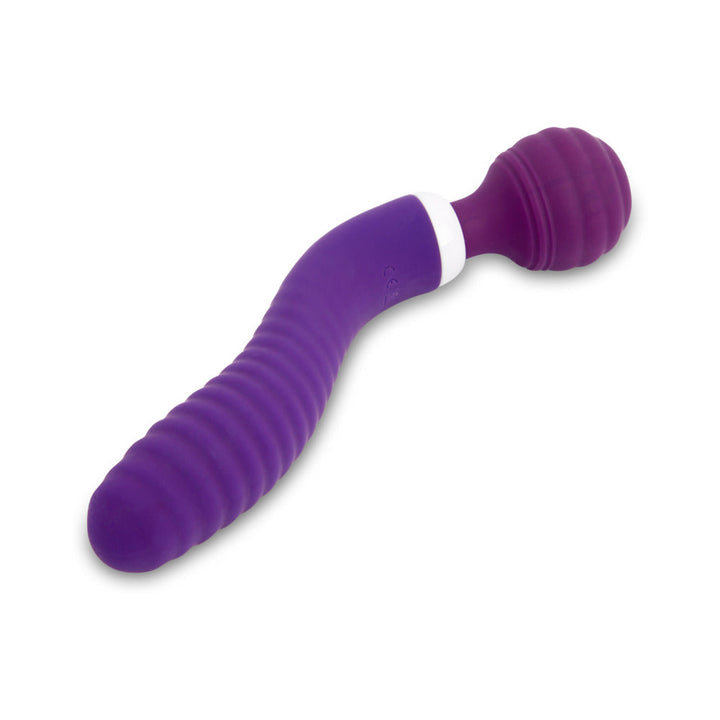 Nu Sensuelle Lolly Nubii Double-Ended Flexible Wand Purple - Headshop.com