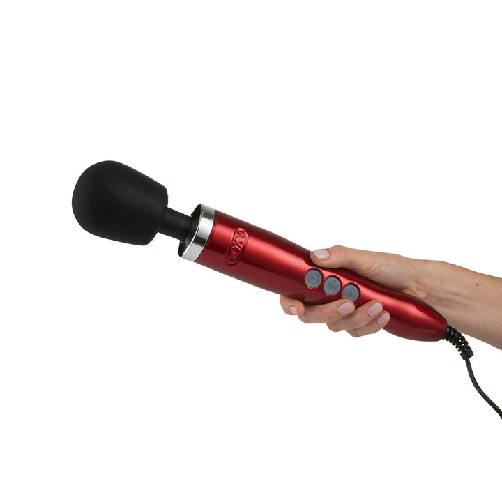 Doxy Die Cast Wand Vibrator Red - Headshop.com