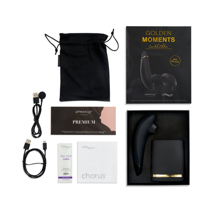 We-Vibe Golden Moments 2 Black - Headshop.com