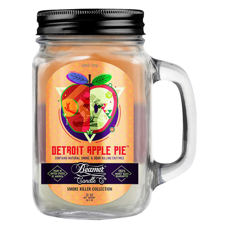 Beamer Candle Co. Mason Jar Candle | Detroit Apple Pie - Headshop.com