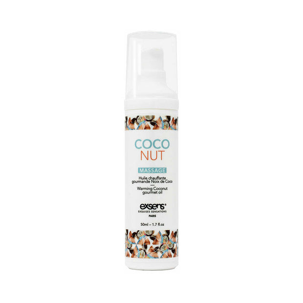 Exsens Warming Massage Oil Coconut 1.7 oz. - Headshop.com