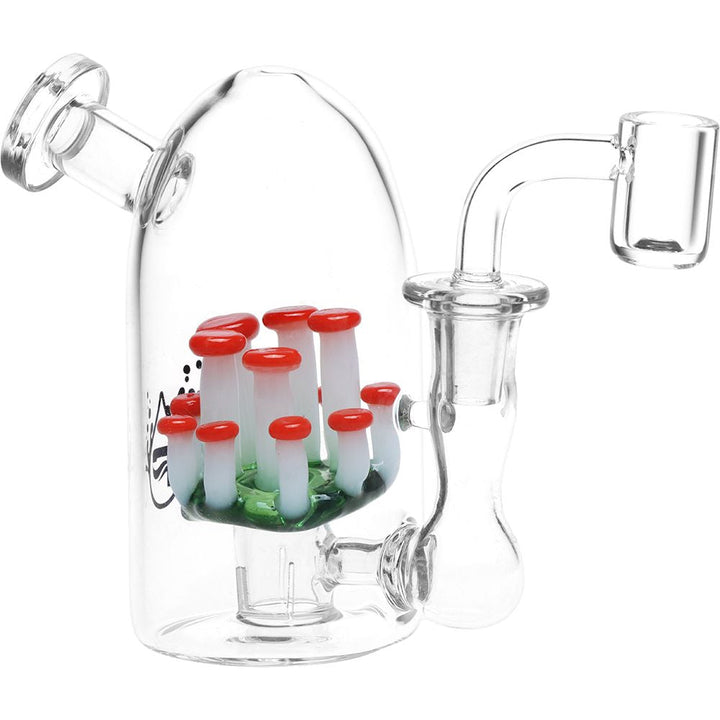 Pulsar There's Not Mushroom Left In Here Mini Glass Dab Rig - 4.75" / 14mm F - Headshop.com