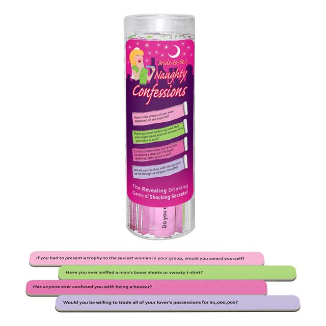 Bride To Be Naughty Confessions - Headshop.com