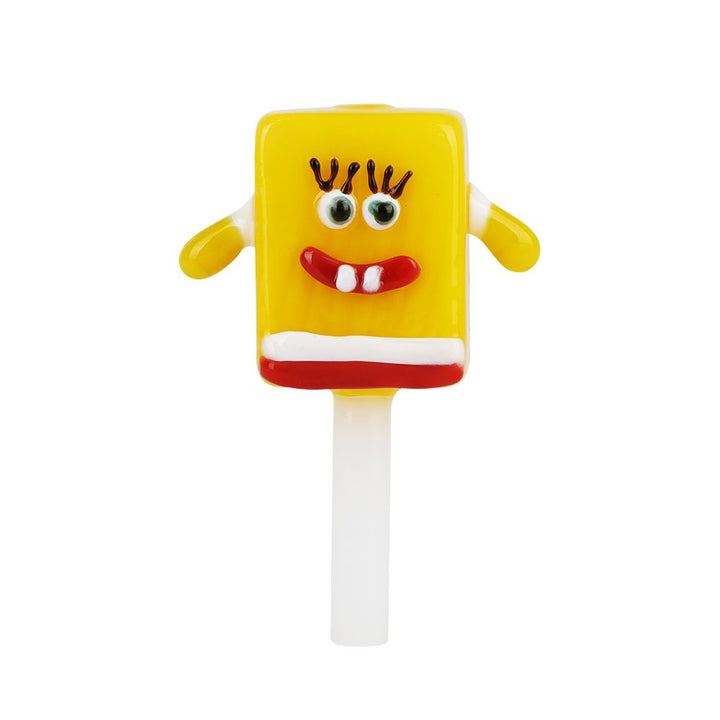 Sponge Bob Glass Hand Pipe - 3.25" - Headshop.com
