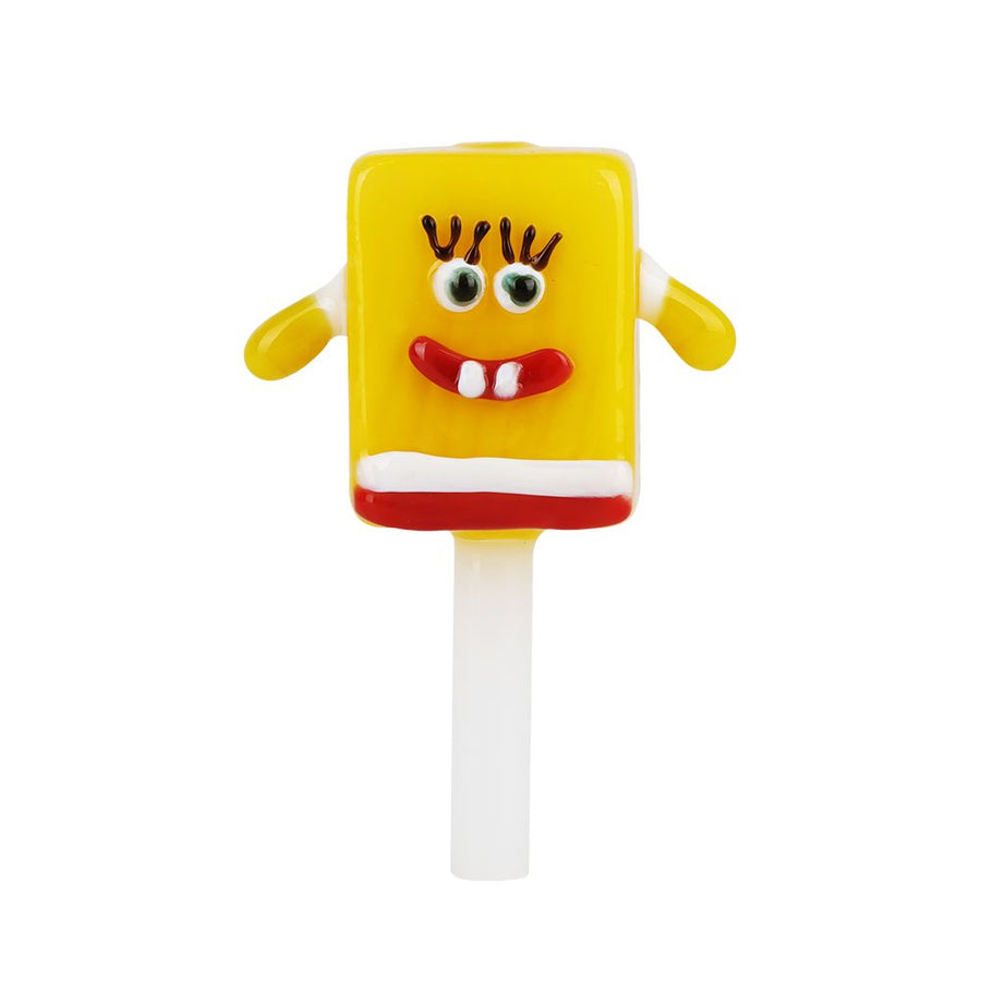 Sponge Bob Glass Hand Pipe - 3.25" - Headshop.com