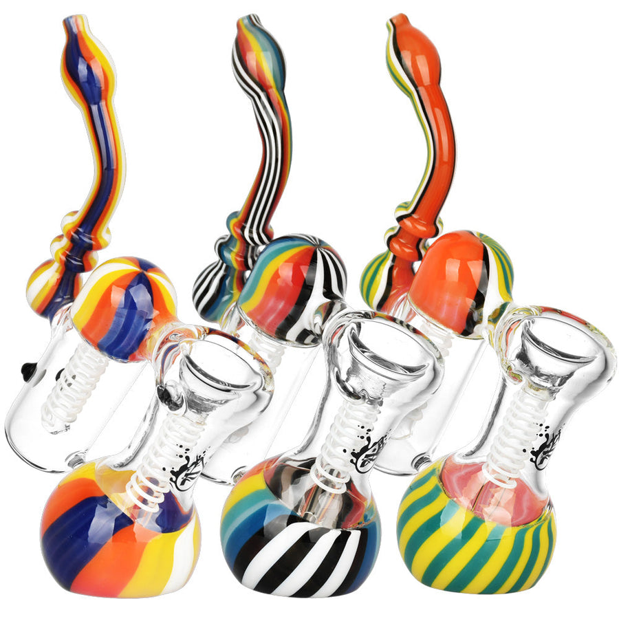 Pulsar Double Chamber Bubbler Pipe | 7" - Headshop.com