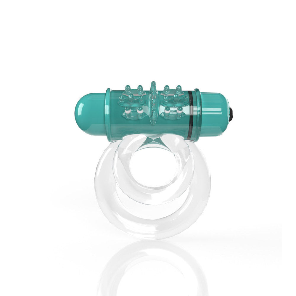 Screaming O 4T DoubleO 6 Vibrating Double Cockring Kiwi - Headshop.com