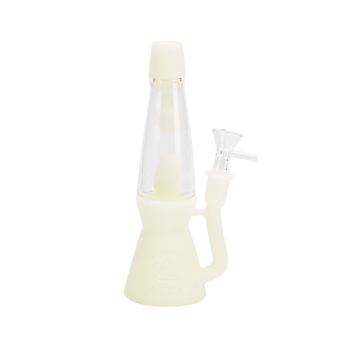 Ritual - 7.5'' Silicone Lava Lamp - UV Titanium White - Headshop.com