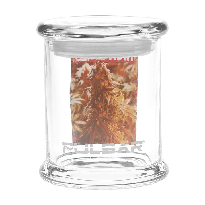 High Times x Pulsar 420 Jars Pop Top - 4.3" / 1/2oz / OG Flower