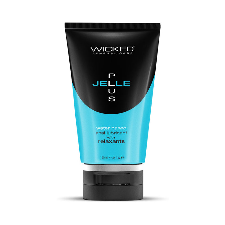 Wicked Jelle Plus Anal Lubricant with Relaxants 4 oz. - Headshop.com
