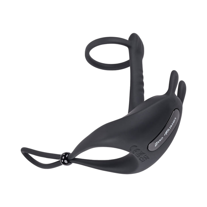 Zero Tolerance Saddle Up Rechargeable Vibrating C-Ring & Girth Enhancer Silicone Black - Headshop.com