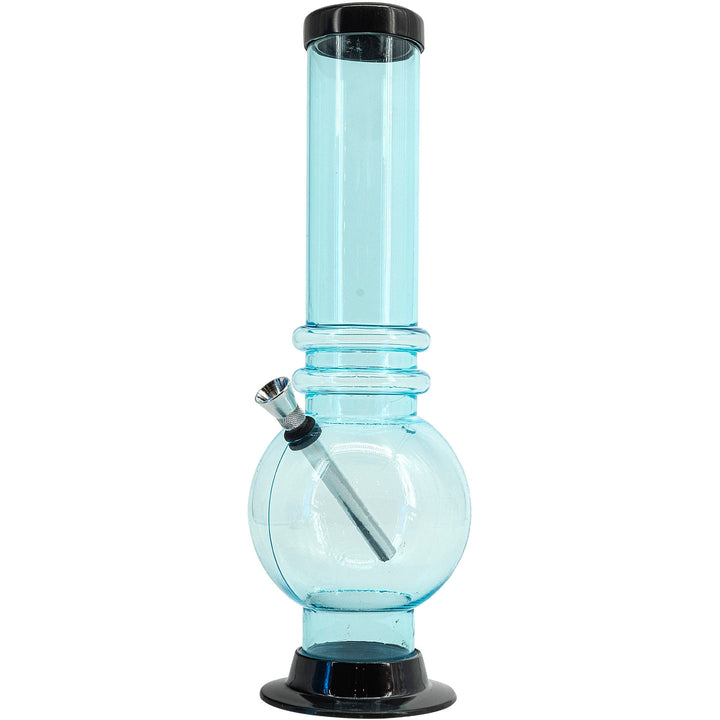 Acrylic Bubble Base Bong - 12-15"