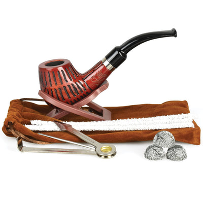 Pulsar Shire Pipes The Mad Dash | Engraved Brandy Smoking Pipe - Headshop.com