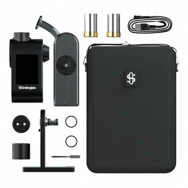 Stündenglass Modül + Dok Deluxe Travel Set - Gray Glass - Headshop.com