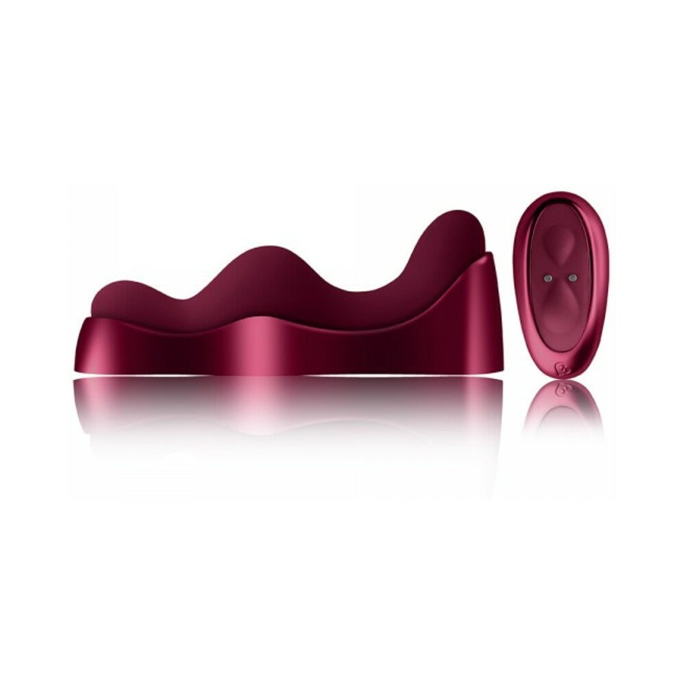 Rocks-Off Ruby Glow Rosa Saddle Vibrator - Headshop.com
