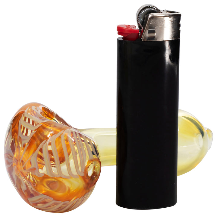 LA Pipes Color Cake Swirl Glass Pipe - Headshop.com