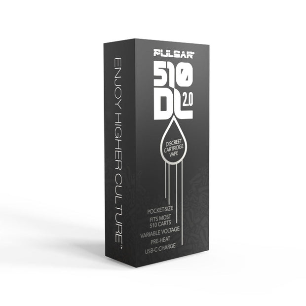Pulsar 510 DL 2.0 Auto-Draw VV Vape Bar -650mAh / Assorted - 10pc Display - Headshop.com