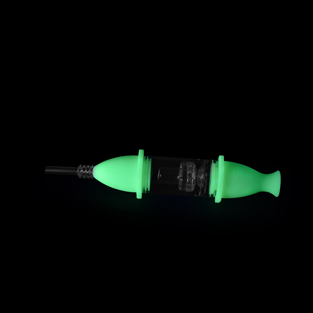 Ritual - 7'' Silicone Deluxe Nectar Collector - UV Titanium White - Headshop.com
