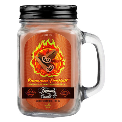 Beamer Candle Co. Mason Jar Candle | Cinnamon Fire Ball - Headshop.com