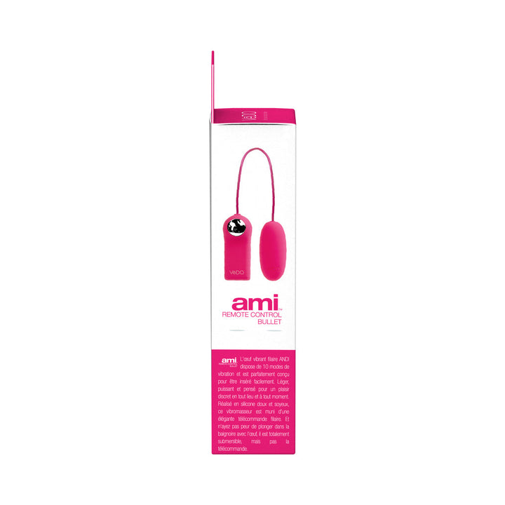 Vedo Ami Remote Control Bullet  Foxy Pink - Headshop.com