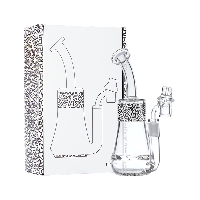 K. Haring Glass Dab Rig - Headshop.com