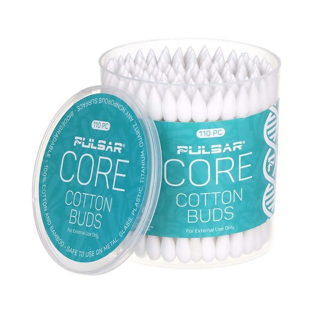 6CT BUNDLE - 110PC TUB - Pulsar CORE Dual Tip Cotton Buds