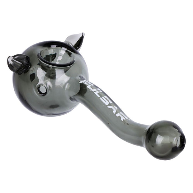 Pulsar Black Cat Glass Hand Pipe - 5" 3ct
