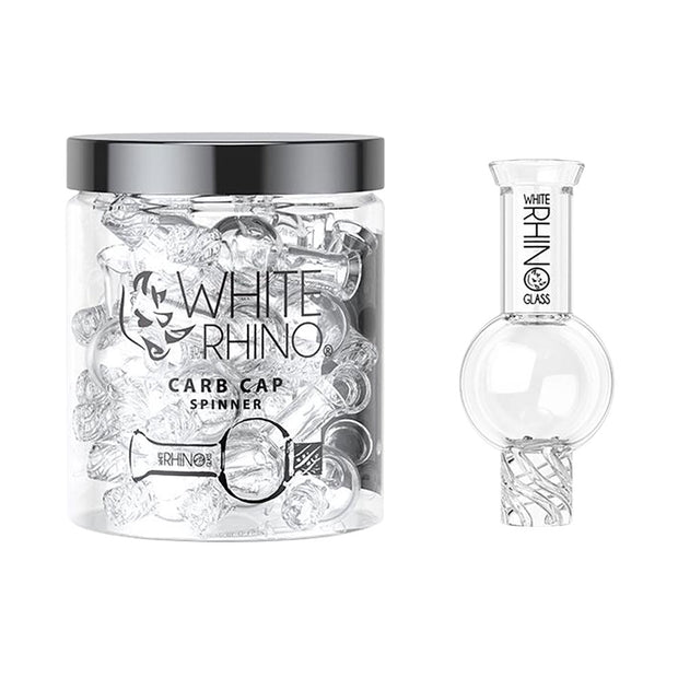 White Rhino Bubble Spinner Carb Cap - Headshop.com