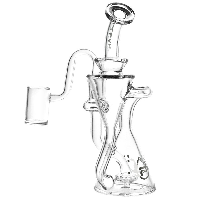 Pulsar Opposed Cones Recycler Dab Rig - 7.5" / 14mm F / Clear - Headshop.com