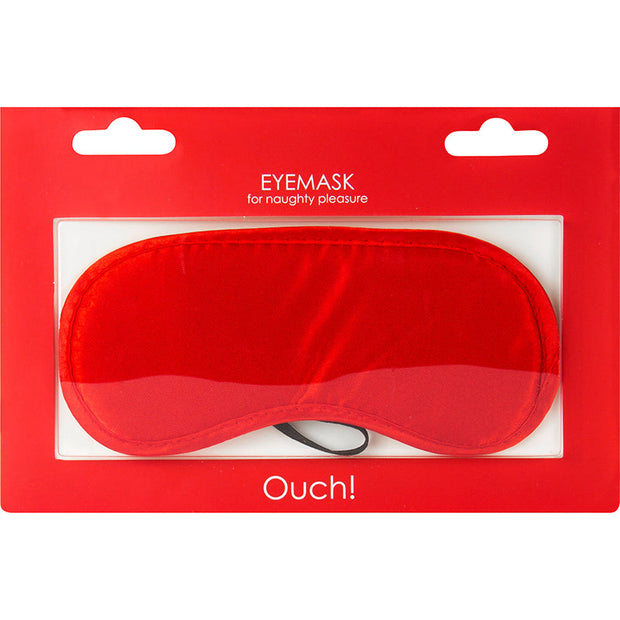Ouch! Eye mask Blindfold Red - Headshop.com