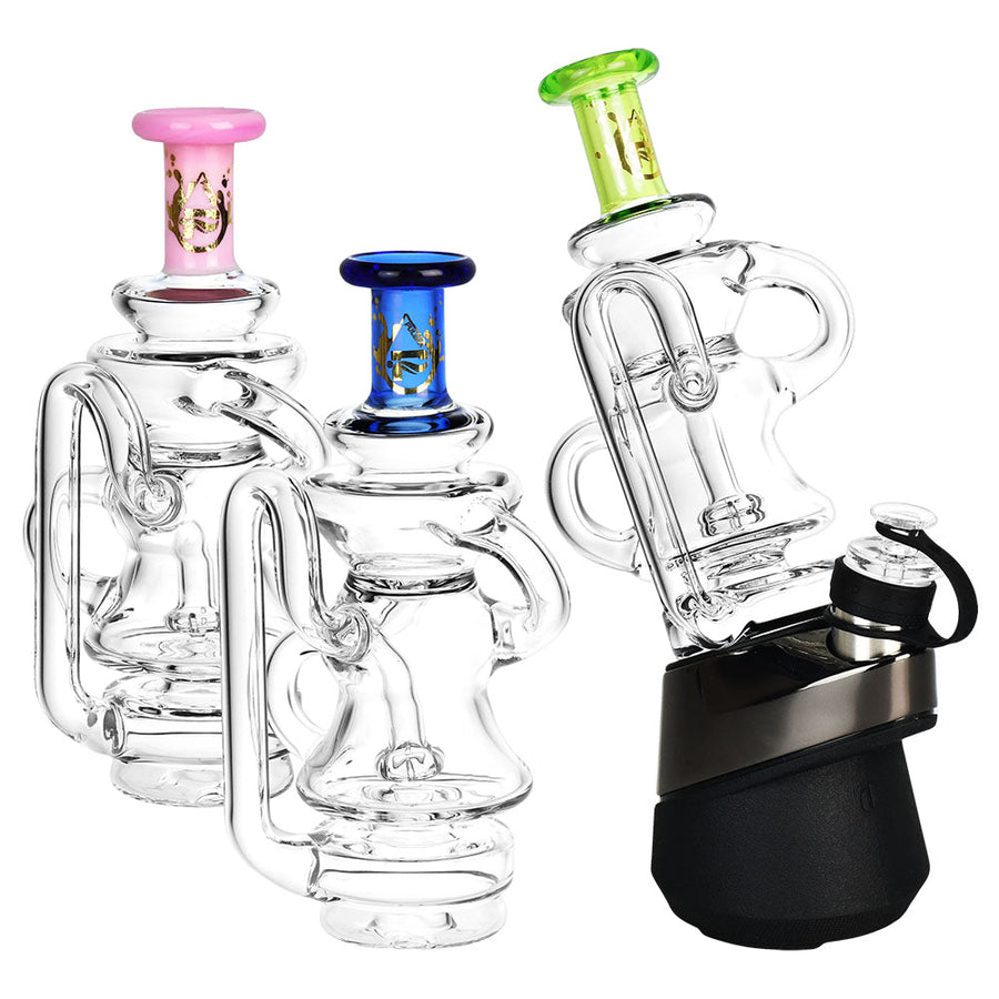 Pulsar Puffco Peak/Pro Recycler Attachment #3 -5.75"/Clrs Vry - Headshop.com