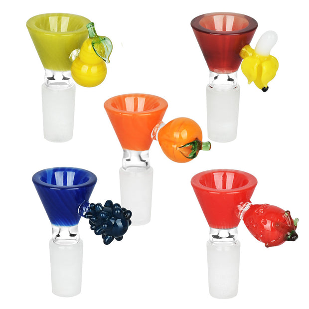 5PC SET - Fruity Fruit Herb Slide - 14mm M/Asst Styles - Headshop.com