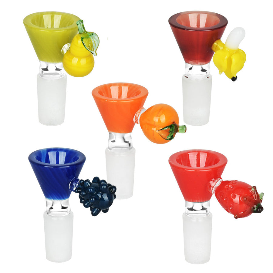 5PC SET - Fruity Fruit Herb Slide - 14mm M/Asst Styles - Headshop.com