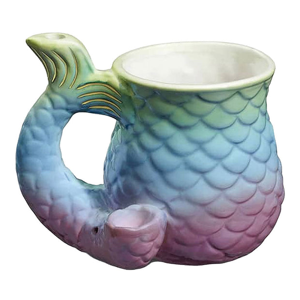 MERMAID TAIL PREMIUM ROAST & TOAST PIPE MUG