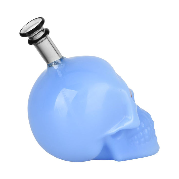 Creepy Eyed Skull Glass Hand Pipe - 4" / 3ct - Headshop.com