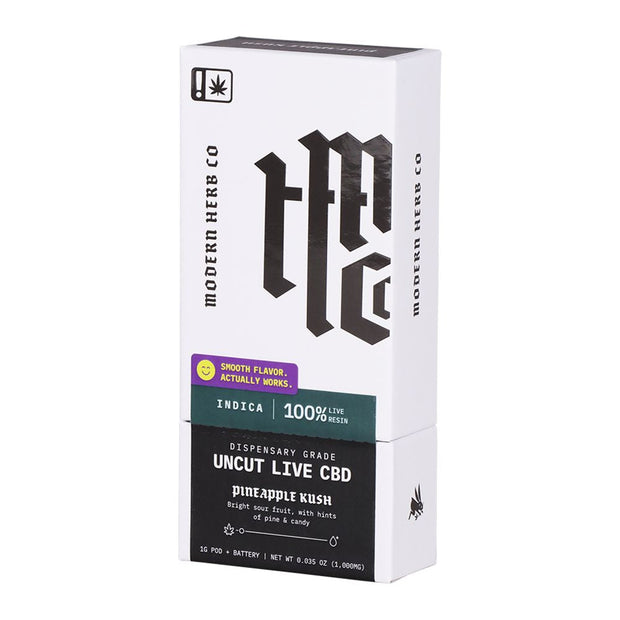 Modern Herb Co Live Uncut CBD Pod Starter Kit | 1g | 6ct Display