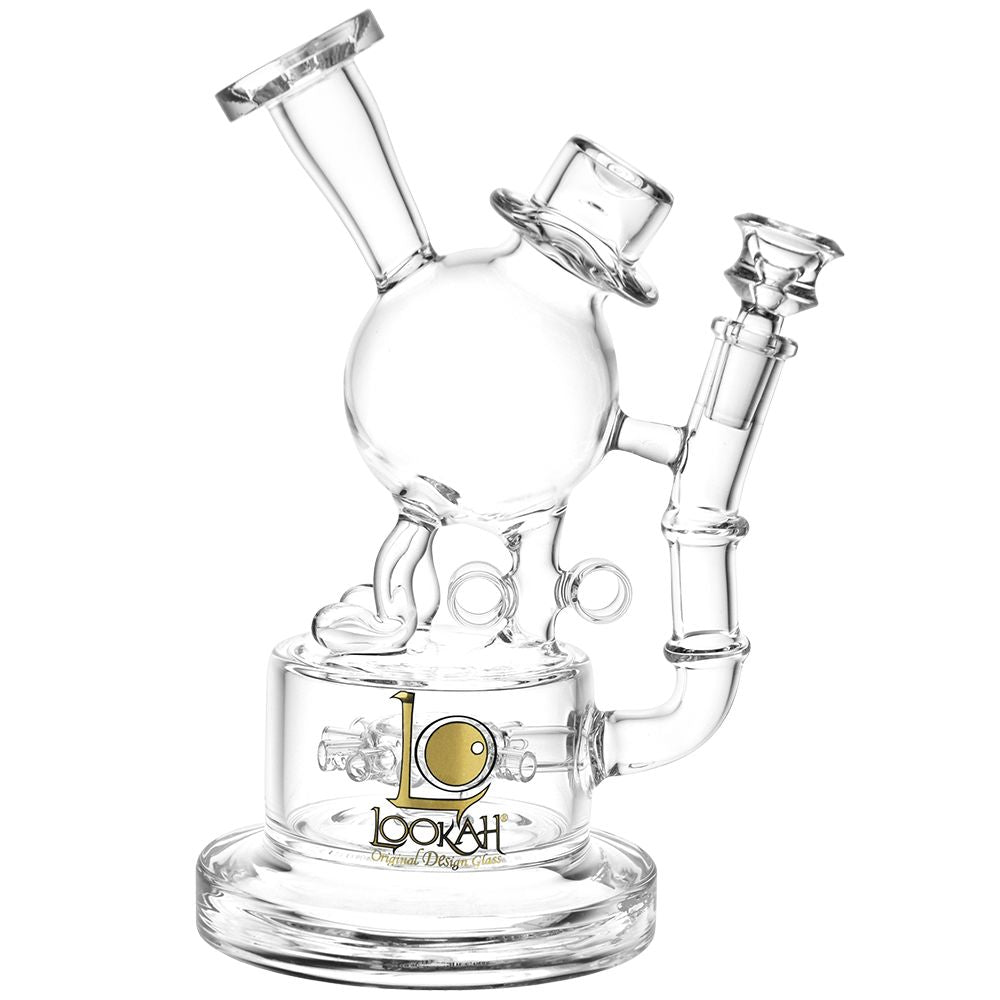 Lookah Glass Dancing Hat Water Pipe | 10.75" | 14mm F - Headshop.com