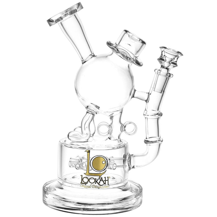 Lookah Glass Dancing Hat Water Pipe | 10.75" | 14mm F - Headshop.com